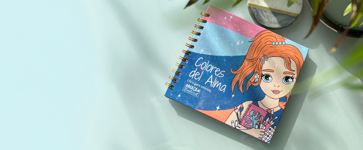 Macailustra – Libros para colorear con personajes únicos