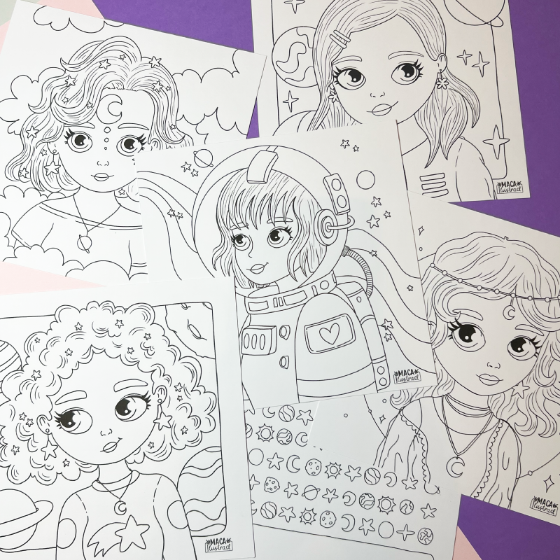 Macailustra – Productos creativos para amantes del coloring