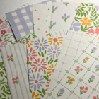 Pack de papeles decorativos Primavera para journaling – 10 diseños